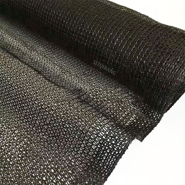 Carport Tape Zwart Polyethyleen Schaduwnet